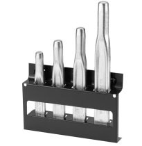 (262A.JS4) -Ribbed Round Head Chisel Set-4pc (w/storage rack)
