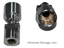 (J.5/8F) -3/8″ Drive 12pt Fractional Swivel Socket-5/8″