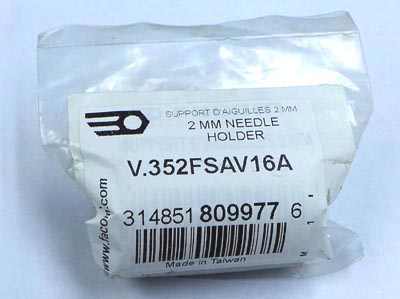 (V.352FSAV16A) - Needle Scaler - Plate for 2mm Needles
