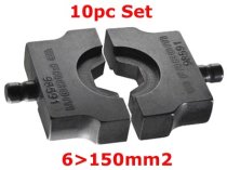 (9859xx-spec)-Hex Crimp Die Set (6>150mm2)(10pc)(5% savings)