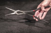 (185.2L)-Extra Long Needle Nose Pliers-2pc (Strt & 45Deg)(USAG)