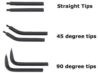 (470.E6) -Circlip Plier Tip Set-45 Degree (1.3mm)