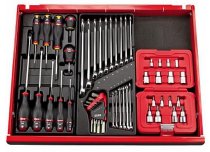 (601 1/4-1/2 JTX16) -Torx Socket & Bit Set-16pc (USAG)