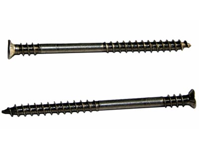 #10 x 3" Stainless Square Drive w/double lock thread (1 lb-72pc)