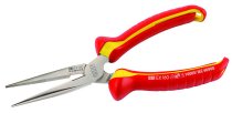 (185A.20VE)-Insulated Half Round Pliers w/Straight Tips-200mm (USAG)