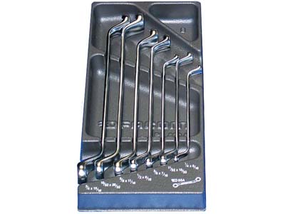 (MOD.55-3)-7pc Offset Box Wrench Module Set (1/4" - 13/16") (Facom)
