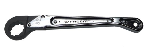 (70A.32) -Ratchet Flare-Nut Wrench-32mm (1 1/4") (Facom) (3 available at this price)