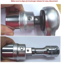 (KL.505)-3/4" Drive 12pt Metric Tool Set (22-50mm) (USAG) (Freight)