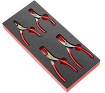 (MODM.PCSN) -4pc Straight Nose Circlip Pliers Module Set (Facom)