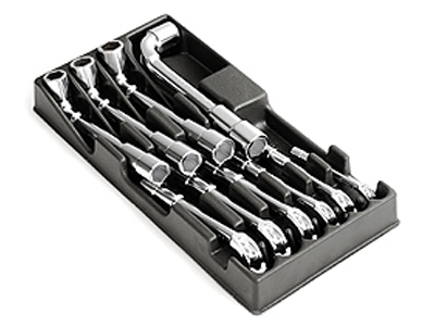 (MOD.75-1) - Angle Socket Wrench Module-10pc)(8-19mm) (made in EU) (limited supply)