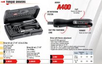 (A.404J2)-Torque Driver Kit (2-10nm) & Accessories (for bits)