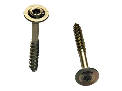 1/4 x 2 1/2" Washer Head Lags (Yellow Zinc)(50pc) (Close out-2 available)