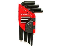 (82H.JP8AU)-8pc Short Fractional Hex Key Set (3/32-3/8″)(Facom)