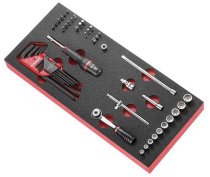 (PM.MODR1AN) - Foam Module Tray for 1/4" Drive Metric Tool sets (Facom)