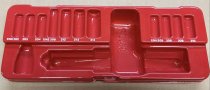 (PL.49/PL.49A)-Plastic Insert Tray - for NS.263M Tool set (red) (last one)