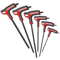(84TZSA.PB)-6pc P-Handle Ball Tip Hex Key Set (3-8mm)(Facom)