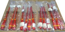 (A8x200VE)-Insulated Slotted Screwdriver-8x200mm (1G)(Facom)