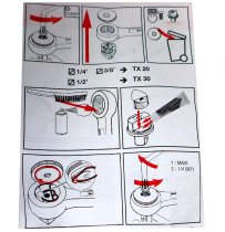 (R.161B-KIT) -Ratchet Maintenance Kit (R.161, R.161B)