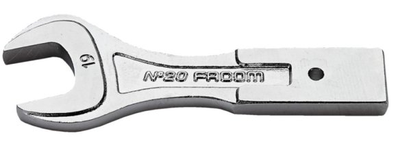 (20.13)-Torque Wrench Open End Fitting-13mm (20x7mm) (1 available at this price)