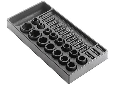 (MOD.NS2)-1/2" Drive Impact Socket Module (13-32mm & bit holders
