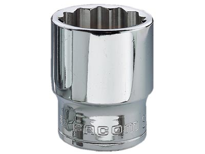 (S.11) -1/2" Drive 12pt Shallow Socket-11mm