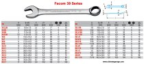(39.10)-Short Combination Wrench-10mm (Facom)