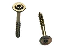 1/4 x 2 1/2″ Washer Head Lags-Yellow Zinc Torx (500pc) (Freight)