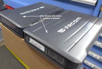 (BP.MBOXM) -Plastic Case (medium)(329x215x59mm)(Facom)(Blem)