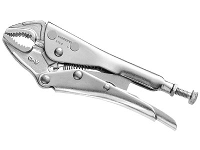(513.5) -Short Nose Single Setting Lockgrip Pliers-5 1/2"