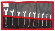 (39.JE10T)-10pc Short Combination Wrench Roll Set (3.2-11mm)