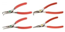 (PCJ4) -Circlip Plier Set-4pc (Straight & 90°)("A" series)