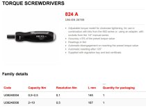 (A.402SK13)-Torque Driver Kit (.5-2.5nm) & Bit Accessories (USAG) (1 available)