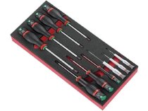 (MODM.AT6)-10pc Protwist/Microtech Torx Screwdriver Set (Facom)
