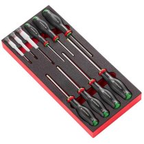 (MODM.AT6)-10pc Protwist/Microtech Torx Screwdriver Set (Facom)