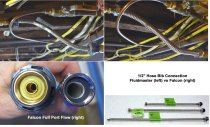 Stainless Steel Flexible Water Connector (FIPxFIP)-1/2x12"