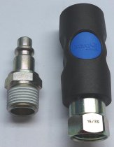 3/8" Flow Safety Coupler Kit (for 3/4" Drive Impact Tools)(Kit B