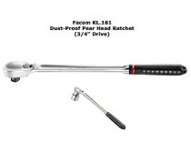 (KL.161) -3/4″ Drive Dust Proof Pear Head Ratchet (Facom)