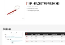 (138A.48)-Nylon Strap Wrench (165mm max capacity)(Facom)