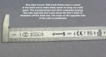 (DELA.1052.300)-Stainless Steel Metric Hook Ruler-300mm
