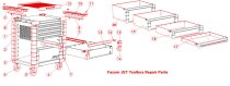 (JET3-02)-Upper Bumper w/Handle (for Facom/USAG Mobile cabinets)