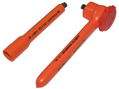 (J.151AVSE-spec)-3/8" Drive Insulated Ratchet w/free J.210AVSE