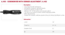 (A.402) -Bit Torque Screwdriver (.5-2.5nm)