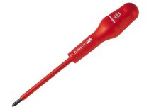 (ADY.2x125VE)-Insulated Ergotwist Pozidriv Screwdriver-#2x125mm