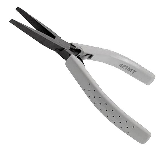 (421.MT)-MicroTech Flat Nose Gripping Pliers (Facom) (1 available at this price)