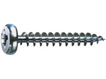 # 8 x 1 3/4 Pan Head Full Thread Zinc (500pc)(2 left)
