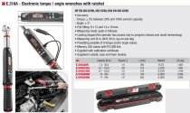 (E.316A200S)-1/2" Drv Electronic Torque/Angle Wrench (10-200nm)
