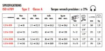 (E.316A200S)-1/2" Drv Electronic Torque/Angle Wrench (10-200nm)