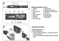 (E.316A200S)-1/2" Drv Electronic Torque/Angle Wrench (10-200nm)