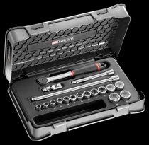 (J.161-2P6) -3/8" Drive 6pt Metric Tool Set (8-22mm)(w/J.161B)