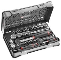 (RS.161-1) -1/4" & 1/2" Mixed Drive Metric Tool Set (5.5-27mm)